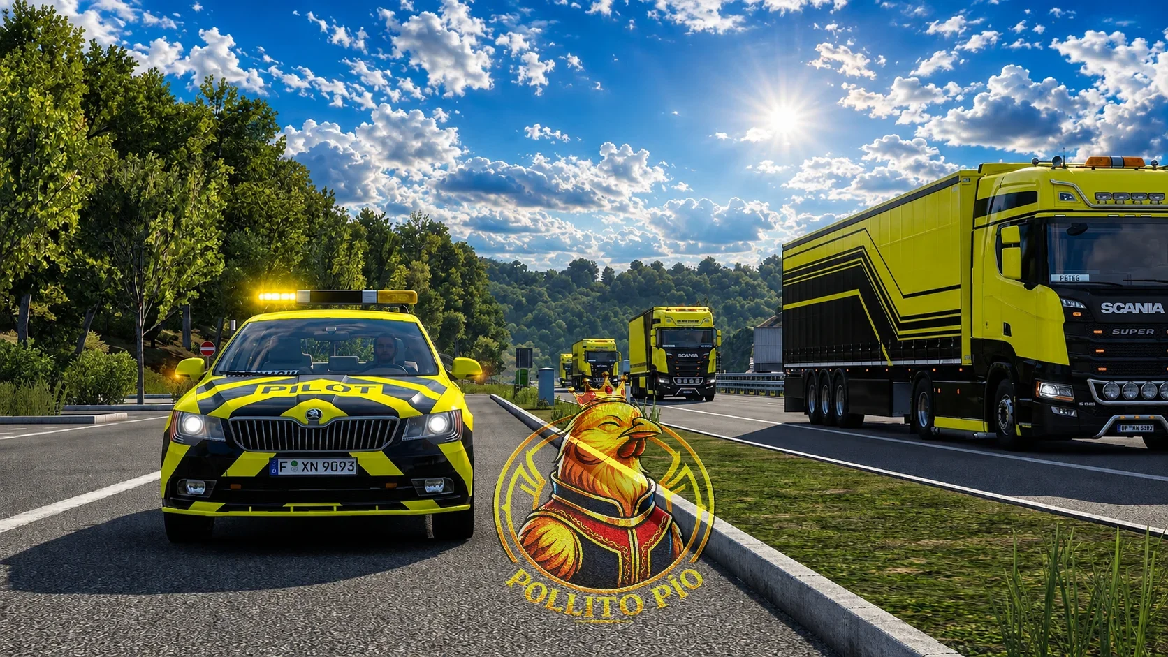 #3Convoy Mensual Pollito pio VTC